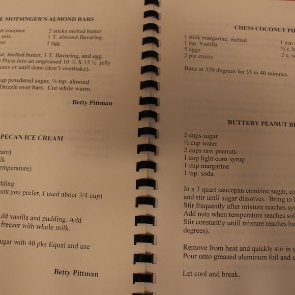 PIG OUT ELKIN NC. HIGH SCHOOL COOK BOOK  VINTAGE RARE - Picture 6 of 16